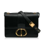 Pre-owned Leather crossbody-bags Dior Vintage , Black , Dames