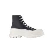 Pre-owned Leather sneakers Alexander McQueen Pre-owned , Multicolor , ...