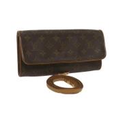 Pre-owned Canvas louis-vuitton-bags Louis Vuitton Vintage , Brown , Da...