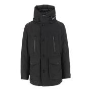 Zwarte Urban Jas Woolrich , Black , Heren