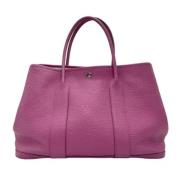 Pre-owned Leather handbags Hermès Vintage , Pink , Dames