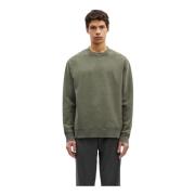 Pigment Crewneck Sweatshirt Samsøe Samsøe , Green , Heren