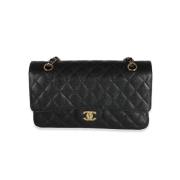 Pre-owned Leather chanel-bags Chanel Vintage , Black , Dames