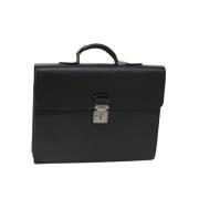 Pre-owned Leather louis-vuitton-bags Louis Vuitton Vintage , Black , D...