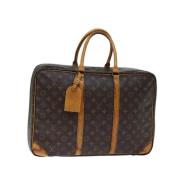 Pre-owned Canvas louis-vuitton-bags Louis Vuitton Vintage , Brown , Da...