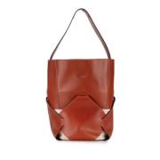 Pre-owned Leather celine-bags Celine Vintage , Brown , Dames