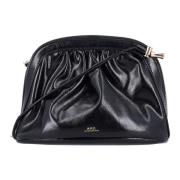 Zwarte Ninon Handtas met Verstelbare Band A.p.c. , Black , Dames