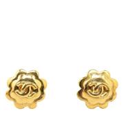 Pre-owned Metal chanel-jewelry Chanel Vintage , Yellow , Dames