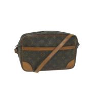 Pre-owned Canvas louis-vuitton-bags Louis Vuitton Vintage , Brown , Da...