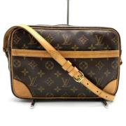 Pre-owned Canvas shoulder-bags Louis Vuitton Vintage , Brown , Dames