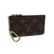 Pre-owned Coated canvas key-holders Louis Vuitton Vintage , Brown , Da...