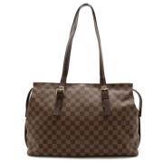 Pre-owned Fabric shoulder-bags Louis Vuitton Vintage , Brown , Dames