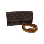 Pre-owned Canvas louis-vuitton-bags Louis Vuitton Vintage , Brown , Da...