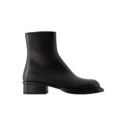 Pre-owned Leather boots Alexander McQueen Pre-owned , Black , Heren