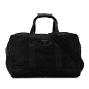 Pre-owned Nylon travel-bags Prada Vintage , Black , Dames