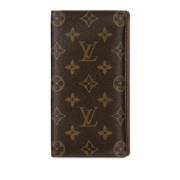 Pre-owned Canvas wallets Louis Vuitton Vintage , Brown , Dames