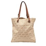 Pre-owned Canvas handbags Michael Kors Pre-owned , Beige , Dames