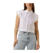 Lionessgz SL Blouse Gestuz , White , Dames