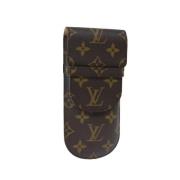 Pre-owned Canvas home-office Louis Vuitton Vintage , Brown , Dames