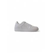 Witte Veterschoenen met Rubberen Zool Emporio Armani EA7 , White , Her...