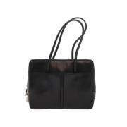 Pre-owned Leather shoulder-bags Bally Pre-owned , Black , Dames