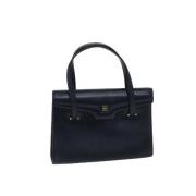 Pre-owned Leather handbags Givenchy Pre-owned , Blue , Dames