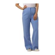 Klassieke Broek Blauw Second Dames , Blue , Dames