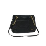 Pre-owned Leather shoulder-bags Bally Pre-owned , Black , Dames