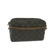 Pre-owned Canvas louis-vuitton-bags Louis Vuitton Vintage , Brown , Da...