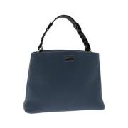 Pre-owned Leather handbags Bally Pre-owned , Blue , Dames