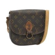 Pre-owned Canvas louis-vuitton-bags Louis Vuitton Vintage , Brown , Da...