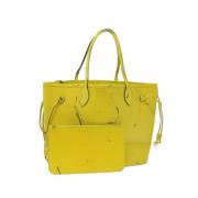 Pre-owned Leather louis-vuitton-bags Louis Vuitton Vintage , Yellow , ...