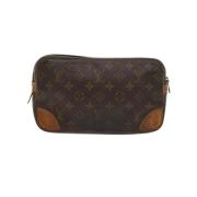 Pre-owned Canvas louis-vuitton-bags Louis Vuitton Vintage , Brown , Da...