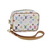 Pre-owned Canvas louis-vuitton-bags Louis Vuitton Vintage , White , Da...