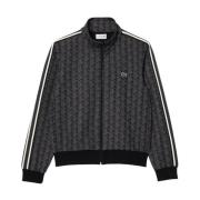 Paris Zip Sweatshirt Lacoste , Gray , Heren