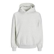 Urban Hoodie Jack & Jones , White , Heren