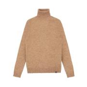 Beige Mohair Sweater Colmar , Beige , Dames