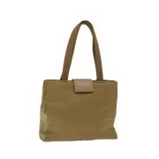 Pre-owned Nylon handbags Prada Vintage , Beige , Dames