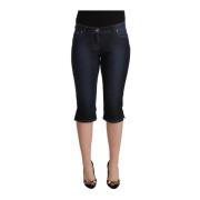 Stijlvolle Capri Denim Jeans Gianfranco Ferré , Blue , Dames