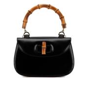 Pre-owned Leather gucci-bags Gucci Vintage , Black , Dames