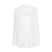 Natuurlijke Kimono Shirt TotêMe , White , Dames