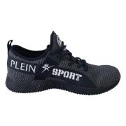 Blauwe Indaco Carter Sneakers Plein Sport , Black , Heren