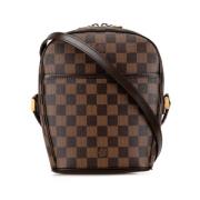 Pre-owned Canvas crossbody-bags Louis Vuitton Vintage , Brown , Dames