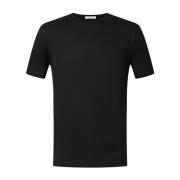 Modern Zwart T-shirt Stefan Brandt , Black , Heren