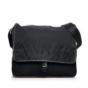 Pre-owned Nylon prada-bags Prada Vintage , Black , Dames