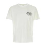 Witte Katoenen T-shirt Amiri , White , Heren