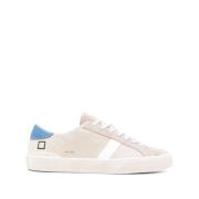 Beige Sneakers Geribbeld Paneelontwerp D.a.t.e. , Beige , Heren