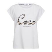 Leocc Coco Tee Top - Wit Co'Couture , White , Dames