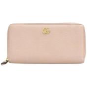 Pre-owned Leather wallets Gucci Vintage , Pink , Dames