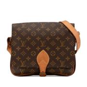 Pre-owned Canvas crossbody-bags Louis Vuitton Vintage , Brown , Dames